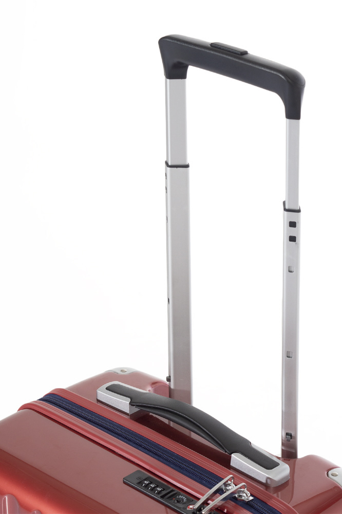スーツケース ハードキャリー 31L ホワイト ALI-6008-18 ［TSAロック