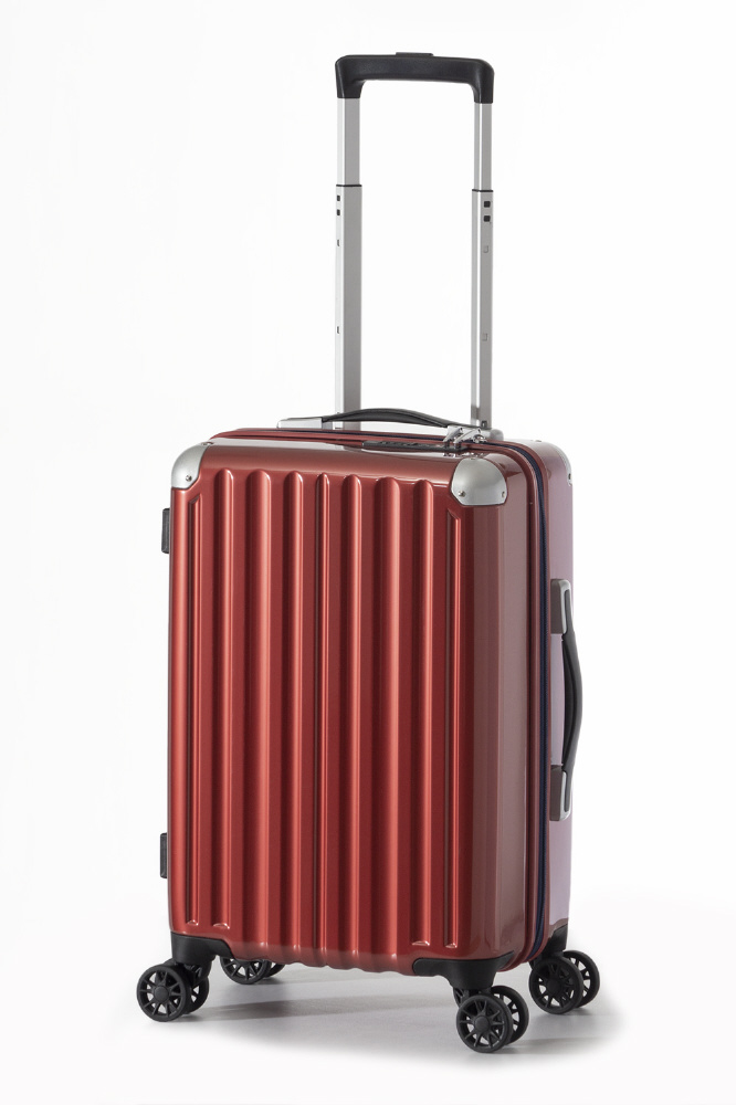スーツケース ハードキャリー 31L レッド ALI-6008-18 ［TSAロック搭載