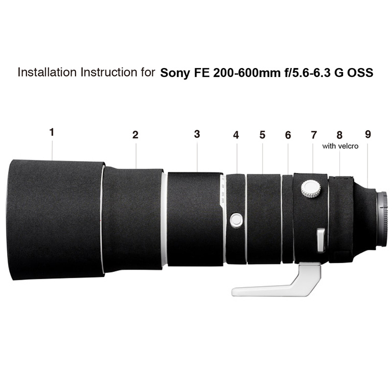 レンズオーク ソニー FE 200-600 F5.6-6.3 G OSS 用 イージーカバー ブラック 9353｜の通販はソフマップ[sofmap]