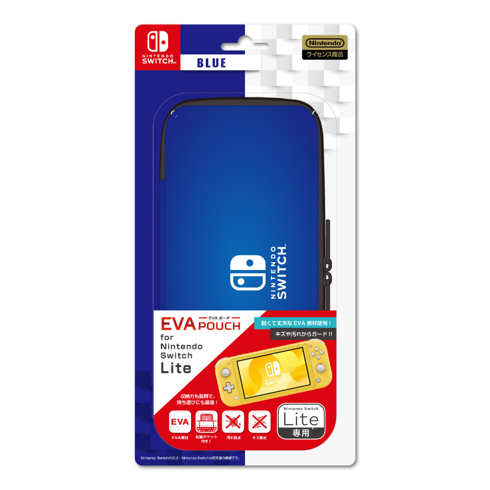 EVAポーチ for Nintendo Switch Lite BLUE ILXSL296 【Switch Lite】