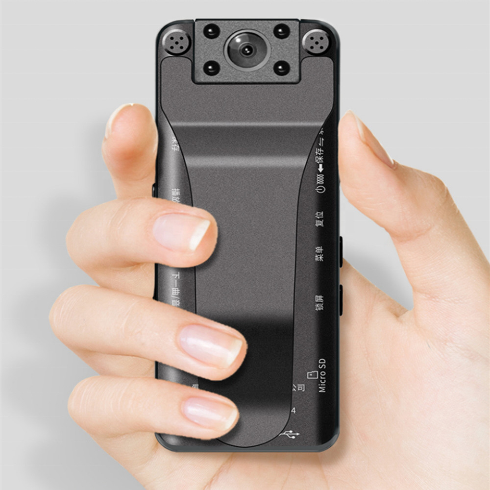 Gee Gaze-X1 赤外線センサー付きミニカメラ 1080P 160°超広角レンズ 手振れ防止 暗視モード ボイスレコーダー  動体検知 アクションカメラ ウェアラブルカメラ Gloture GeeGaze-x1-bk｜の通販はソフマップ[sofmap]