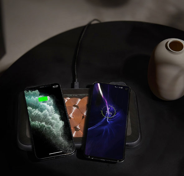 ワイヤレス充電器　LIBERTY（リバティ） 未使用】ワイヤレス充電器 LIBERTY（リバティ） - メルカリ