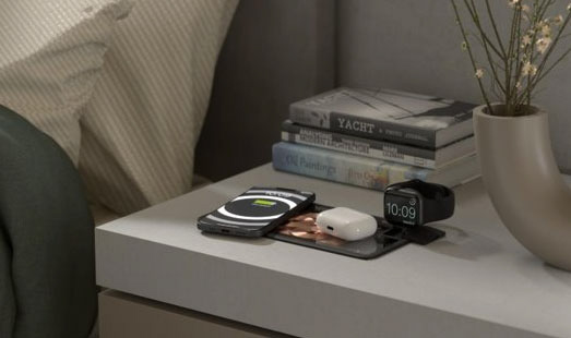 スペシャル特典 機能とデザインを兼ね備えた究極のワイヤレス充電器「LIBERTY スマホアクセサリー