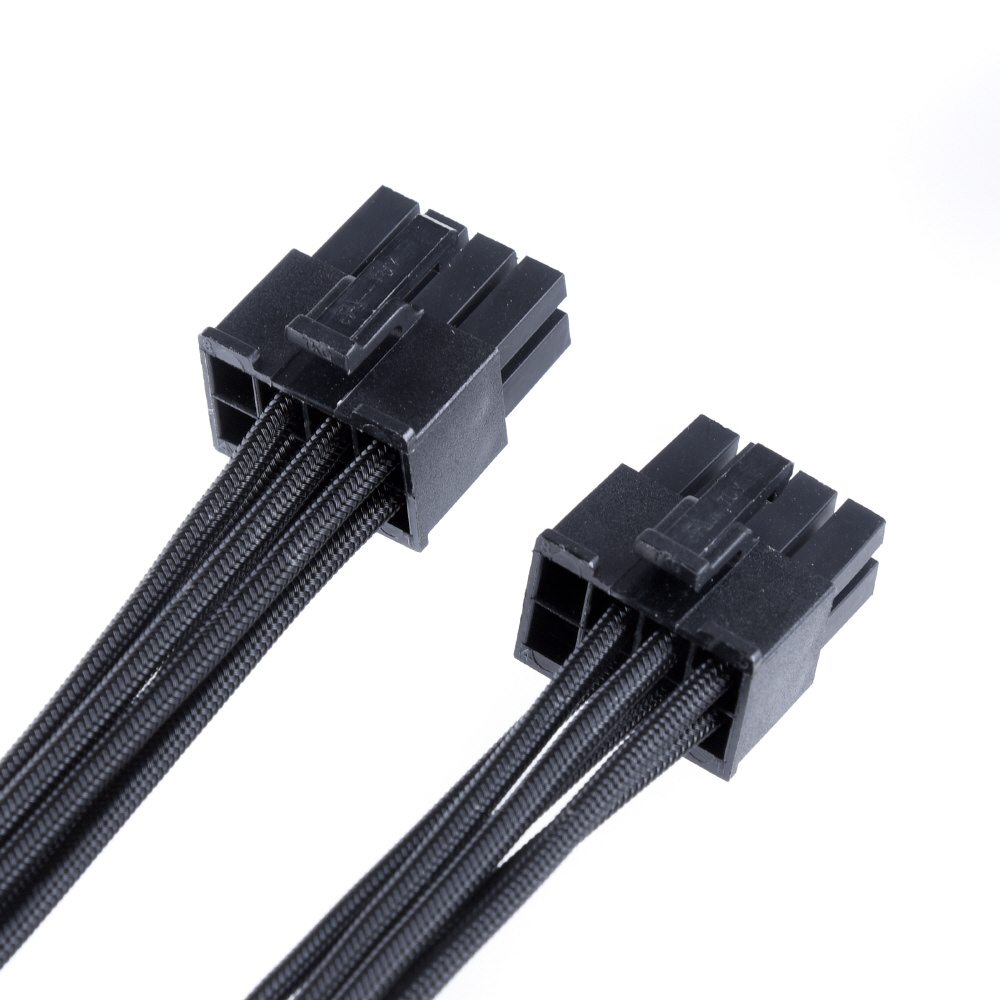 12VHPWR変換ケーブル 600mm [8pin PCIe TYPE-Z オス－オス 12+4pin