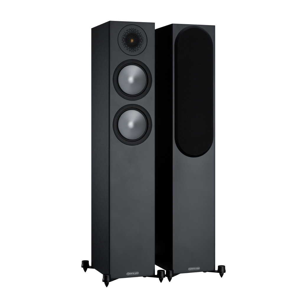 買取】トールボーイスピーカー ブラック BRONZE200-6G BK ［2本 /2.5