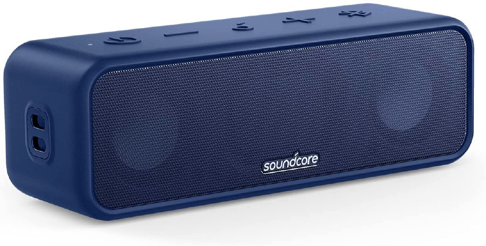 ブルートゥーススピーカー Soundcore 3 ネイビー A3117031 ［防水