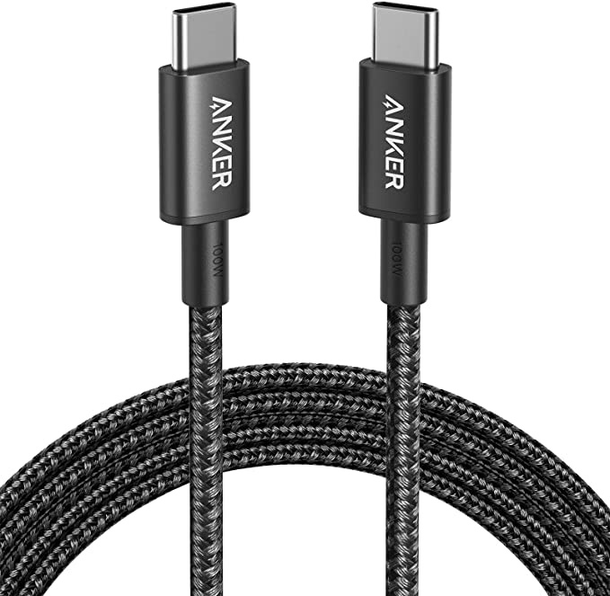 Anker 333 高耐久ナイロン USB-C & USB-C ケーブル 1.8m (ブラック