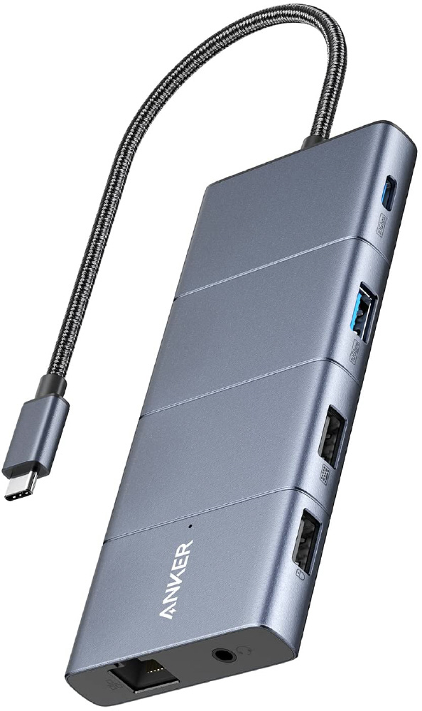 USB-C オス→メス カードスロットｘ2 / HDMI / DisplayPort / LAN /φ3 ...