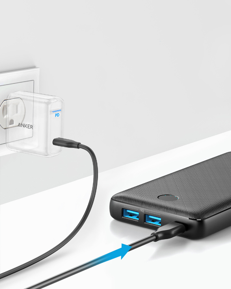 モバイルバッテリー PowerCore III 20000 20000mAh 付属ケーブル:A to