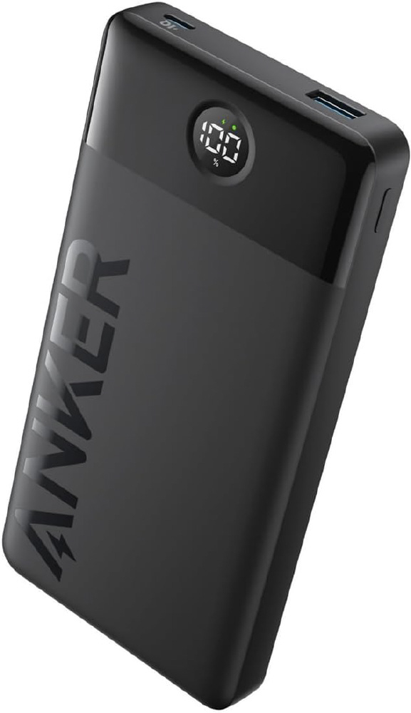 モバイルバッテリー Anker 324 Power Bank 10000mAh 付属ケーブル長