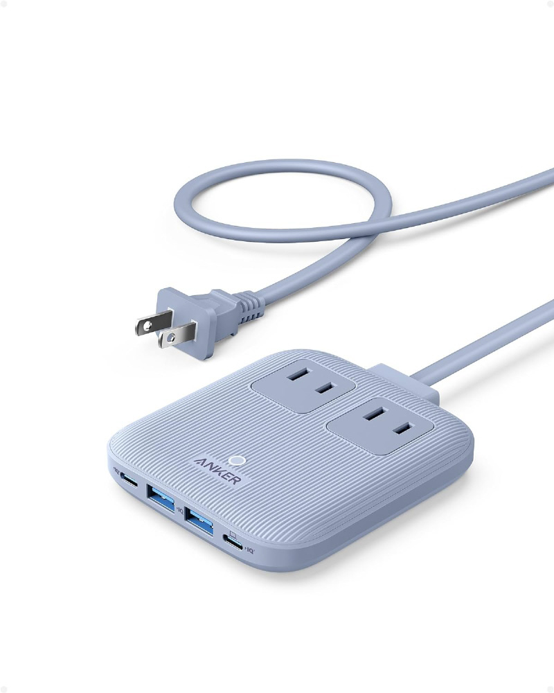 Anker Nano Charging Station （6-in-1、67W）  ブルー A9129N31 ［6ポート /USB Power Delivery対応］