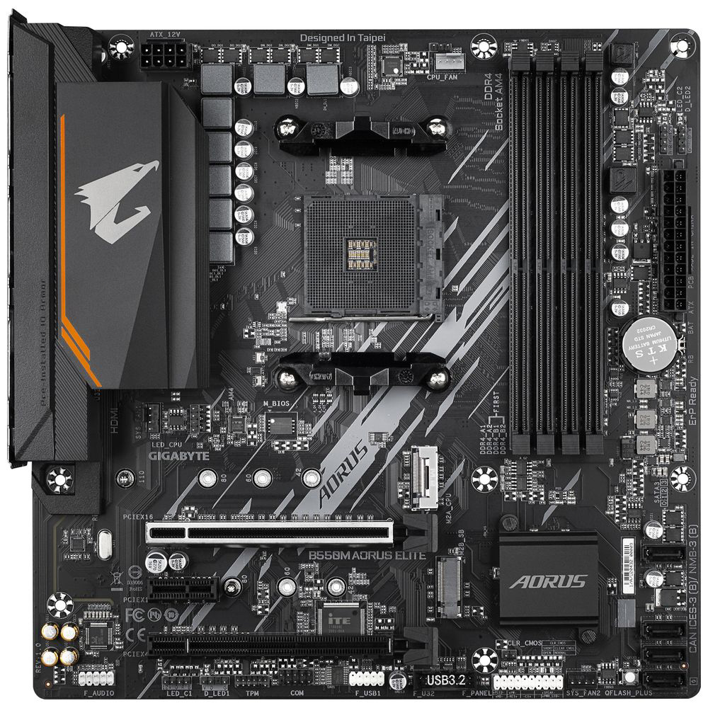 マザーボード B550M AORUS ELITE ［MicroATX /Socket AM4］｜の通販は