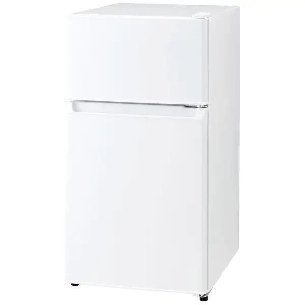 冷蔵庫 ホワイト BR-87A-W ［幅45.2cm /87L /2ドア /右開きタイプ