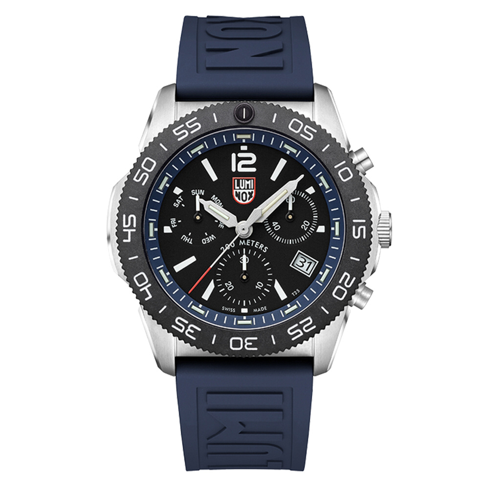 3143 LUMINOX  PACIFIC DIVER CHRONOGRAPH ラバー（並行）