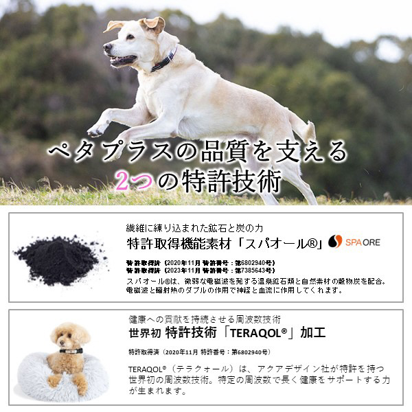 コロバニィ ペタプラス 犬猫用腹巻き HARAMAKI グレー 3L 本体胴囲