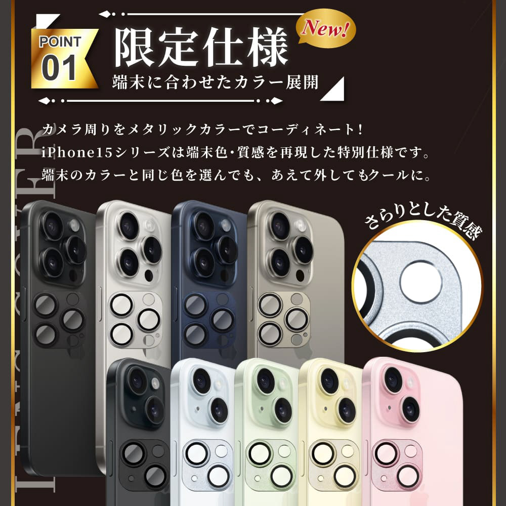 iPhone 11 Pro/Pro Max カメラレンズ 保護カバーガラス