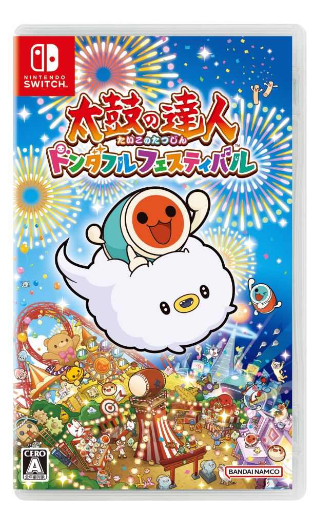 〔中古品〕 太鼓の達人 ドンダフルフェスティバル 【Switchゲームソフト】