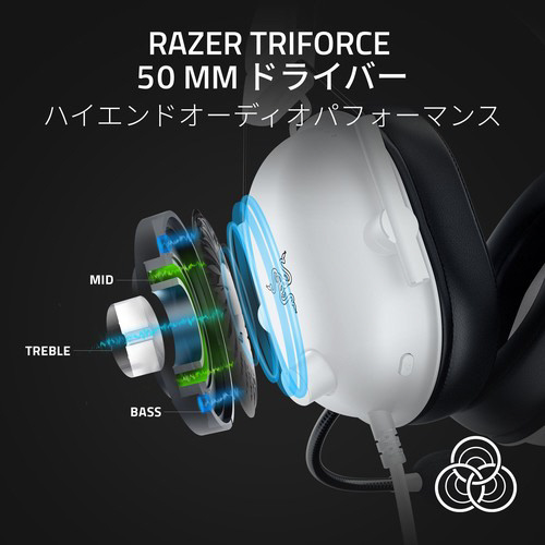 RZ04-03241700-R3M1 ゲーミングヘッドセット BlackShark V2 X