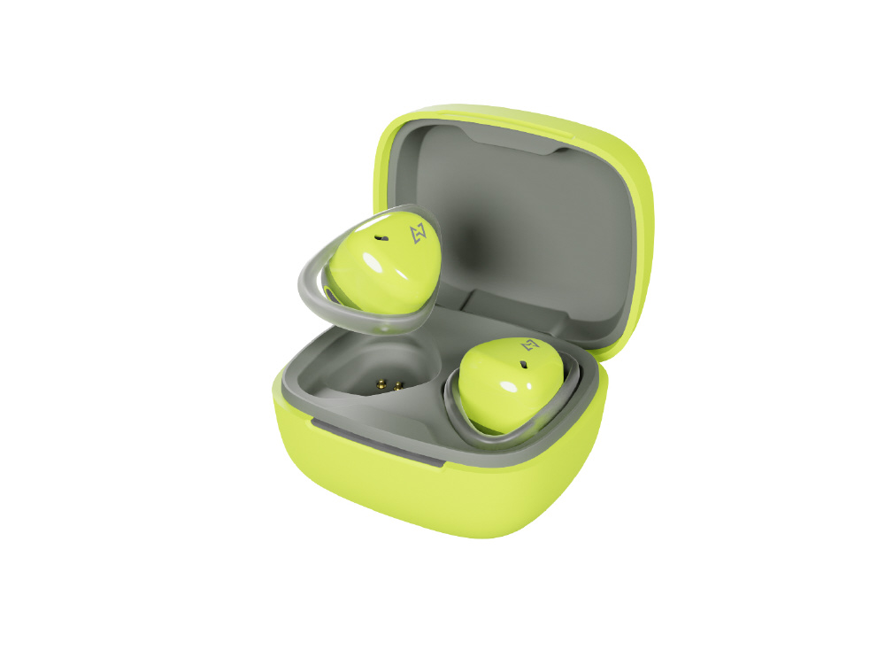 AVIOT ワイヤレスイヤホン　TE-S1 ライムイエロー 完全ワイヤレスBluetoothイヤホン（ライムイエロー） | AVIOT | TE-S1