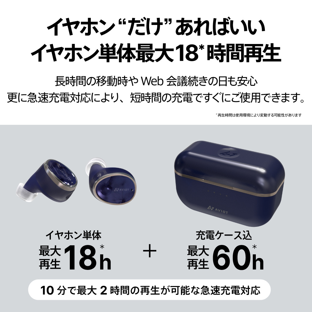 新品　ワイヤレスイヤホン TE-BD11tR 　ブルー フルワイヤレスイヤホン ドーンブルー TE-BD11tR-BL [リモコン