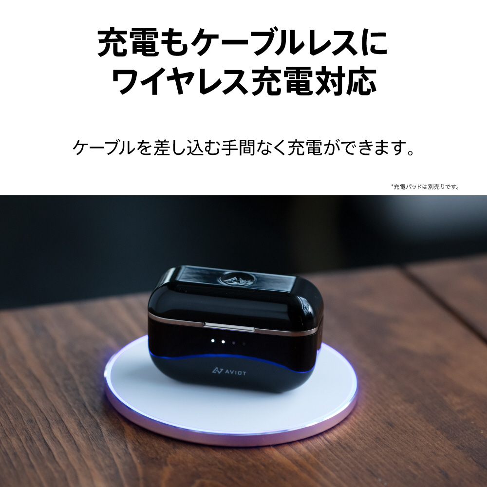 フルワイヤレスイヤホン ドーンブルー TE-BD11tR-BL [リモコン・マイク