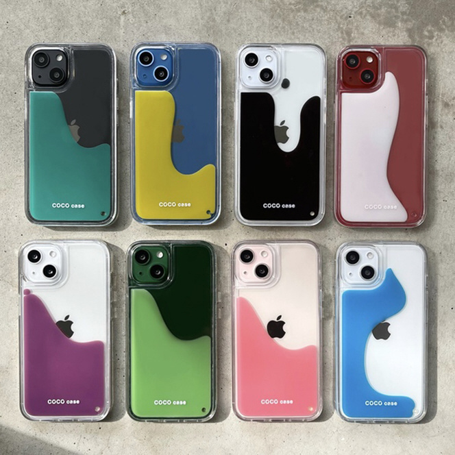 iPhone 15（6.1インチ）ケース不思議なたぷたぷケース COCO CASE