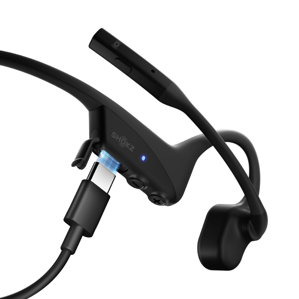 ブルートゥースイヤホン 耳かけ型 骨伝導 OpenComm2 UC USB-A