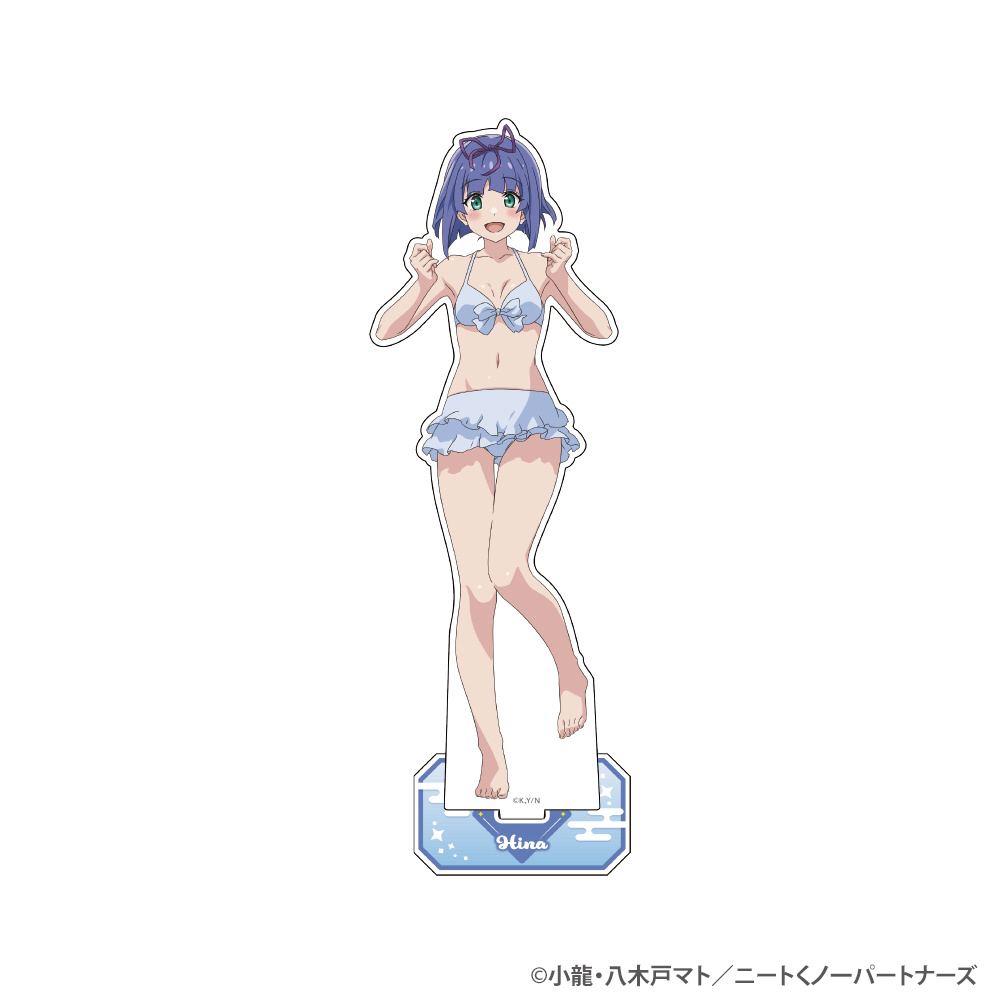 ニートくノ一となぜか同棲はじめました BIGアクリルスタンド + イラストカード ニートくノ一となぜか同棲はじめました 超BIGアクリルフィギュア