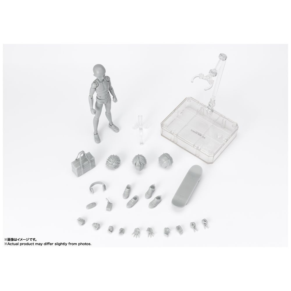 S.H.Figuarts ボディくん -スクールライフ- Edition DX SET（Gray Color Ver.）_1