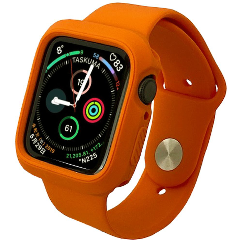 シンプル・モノカラー for Apple Watch 45 40mm オレンジ JGWSSCW5S0-OR｜の通販はソフマップ[sofmap]
