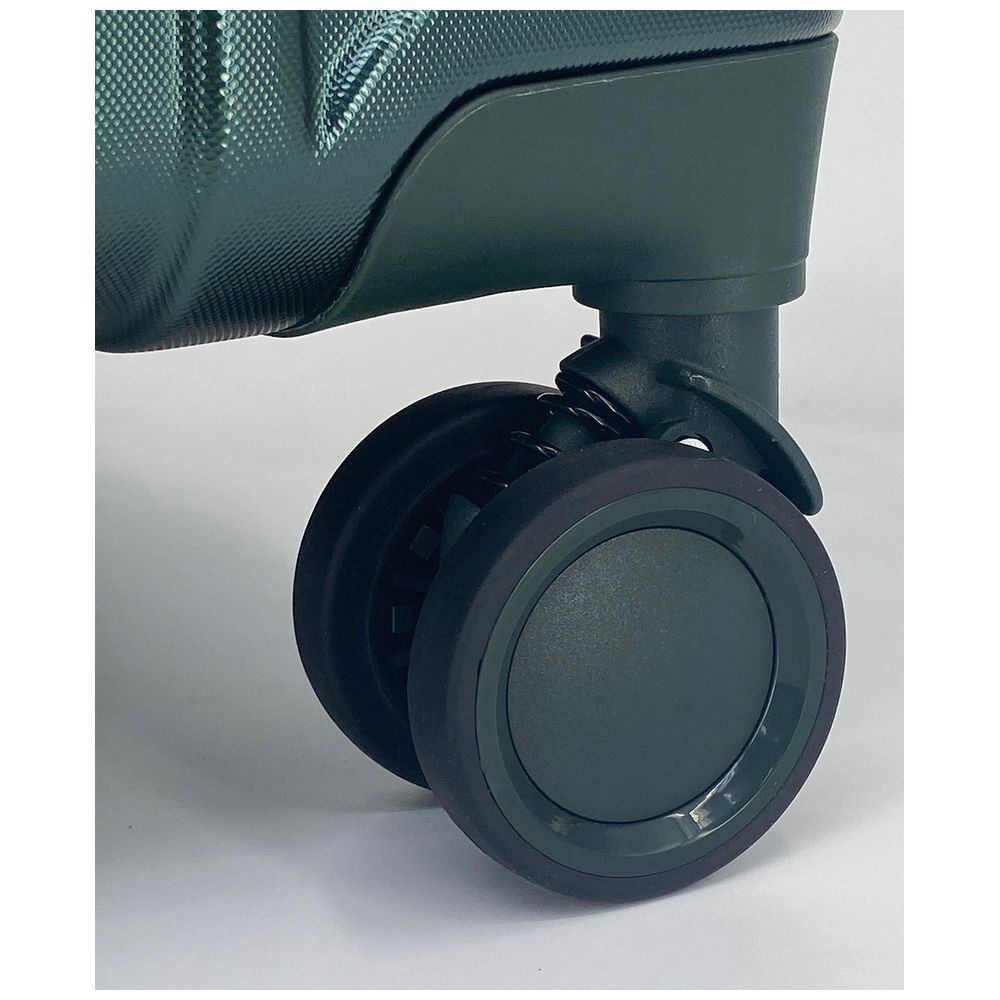 スーツケース 静穏キャスター グリーン ［TSAロック搭載］｜の通販は