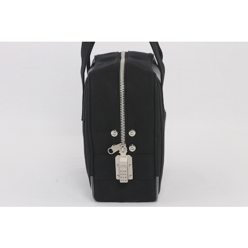 SANEI 帆布メール用ボストン（SS）SED－1錠付 黒 BTSS-SED