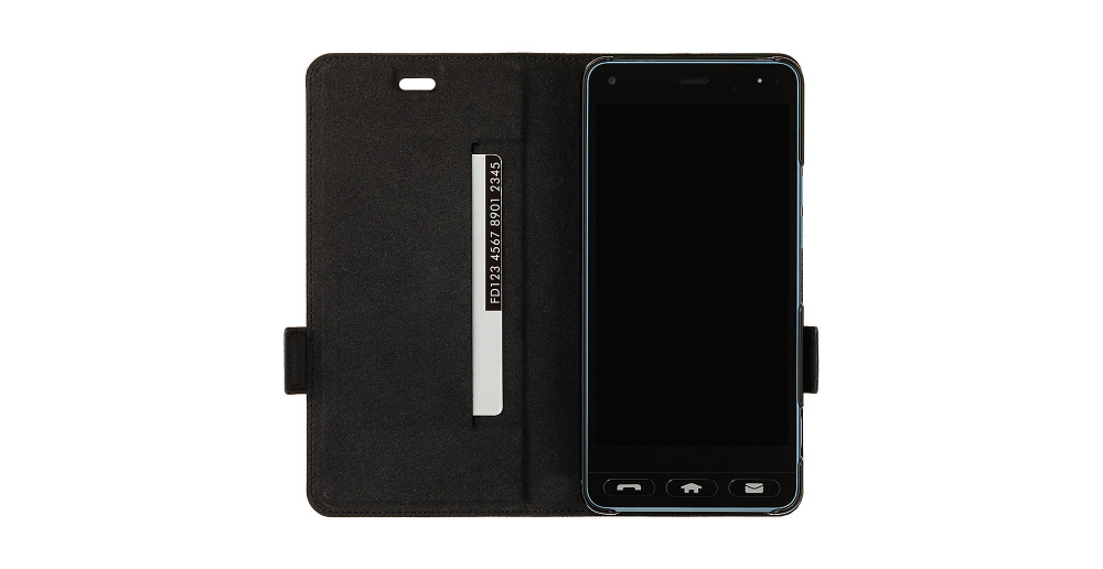 Y Mobile Selection スタンドフリップケース For かんたんスマホ ブラック Iphone Se 5s 5 対応ケース の通販はソフマップ Sofmap