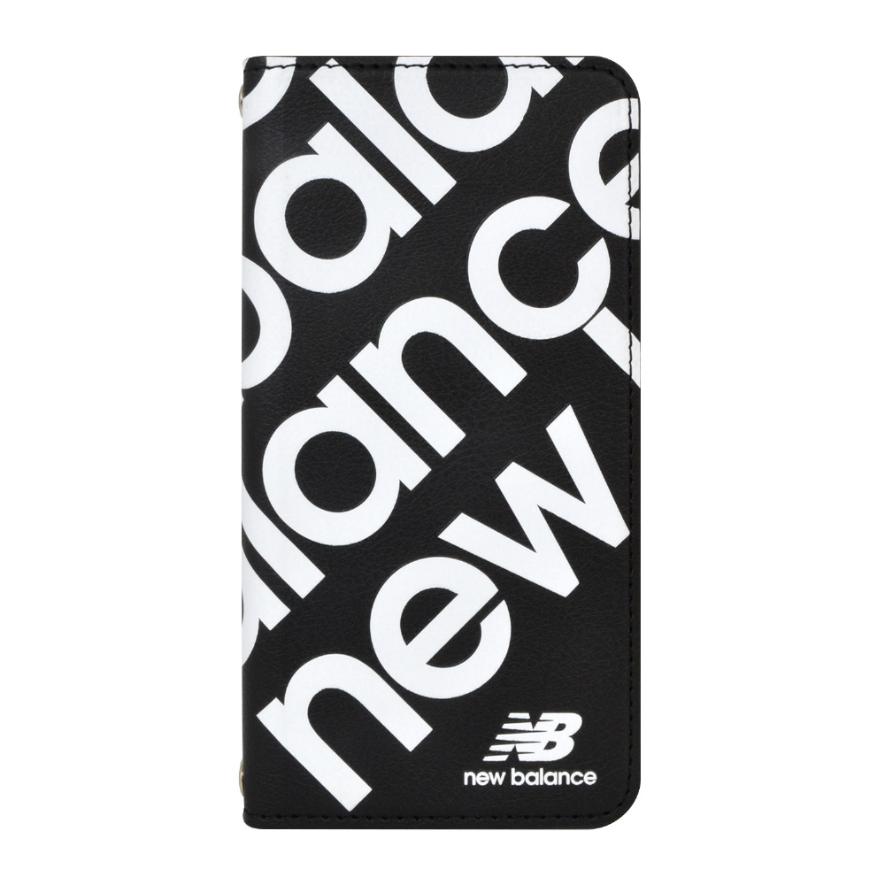 iPhone SE(2020) New Balance スタンプロゴブラック md-74514-1｜の