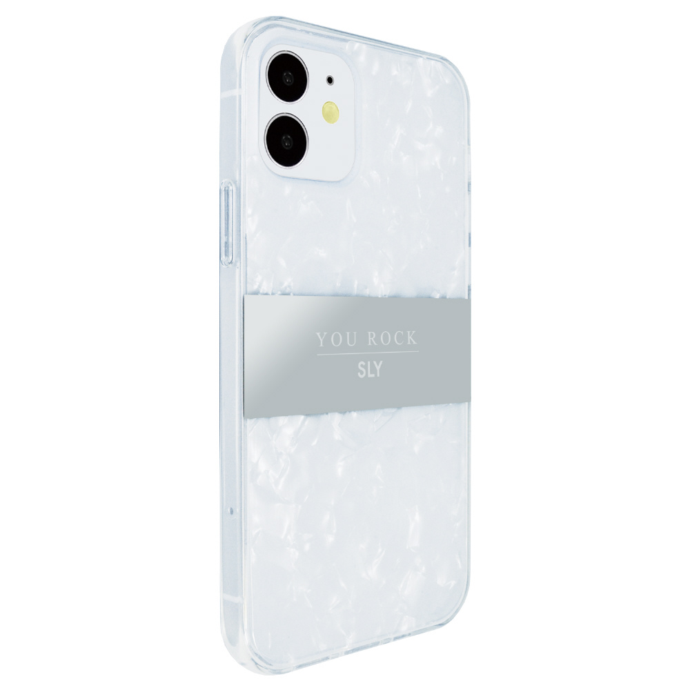 iPhone 12/12 Pro SLY [In-mold_shell_Case/white] md-74618-1