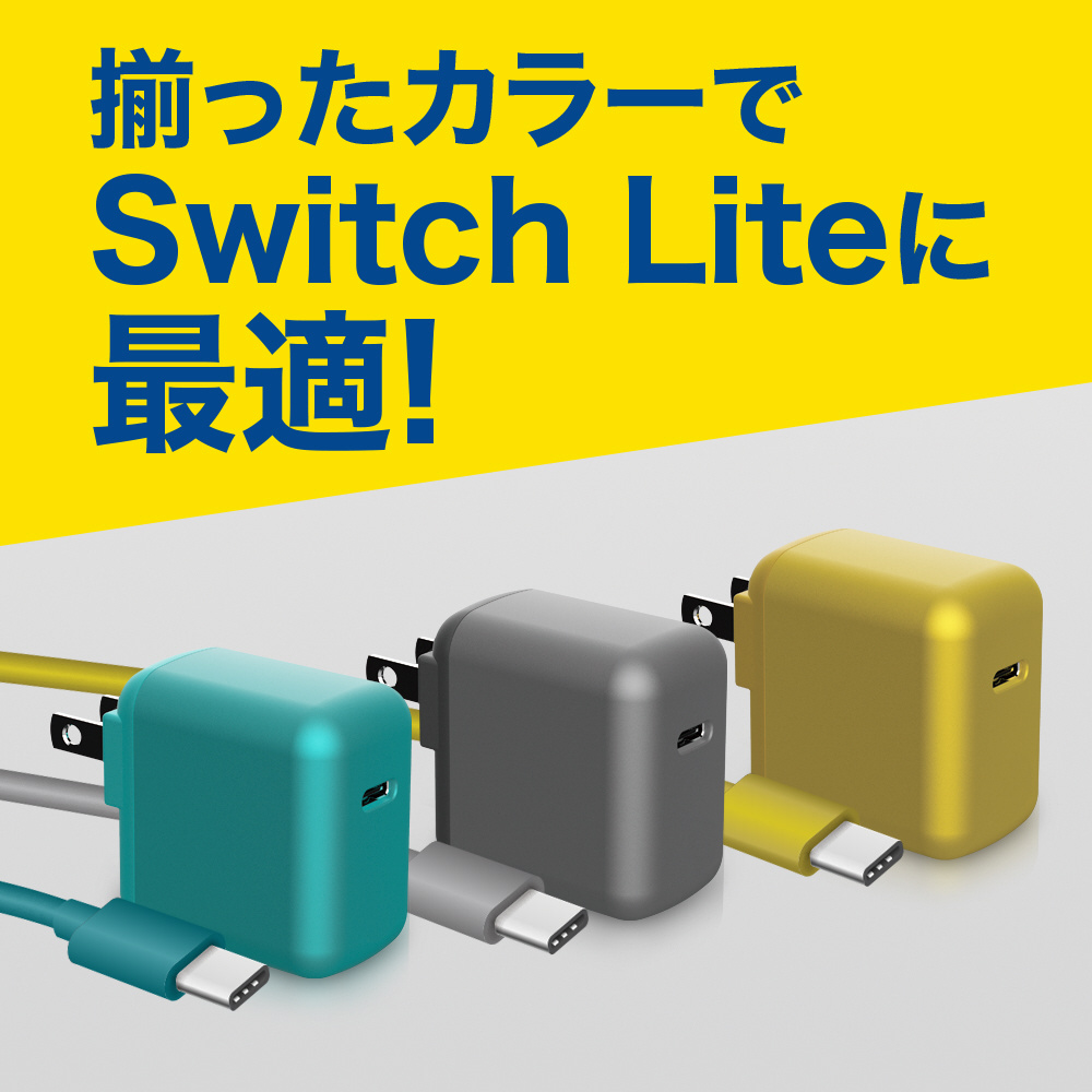 SwitchLite用 USB-C 充電器_3