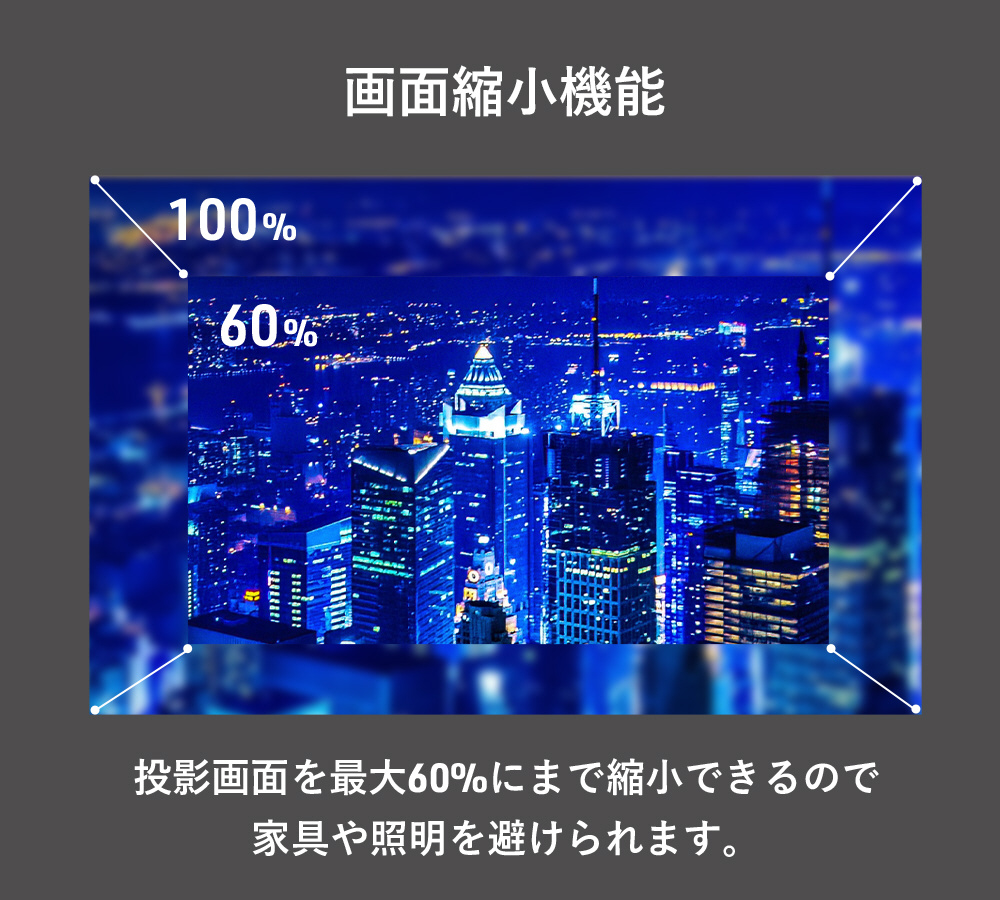 スマホ型プロジェクター KABENI(カベーニ) ブラック T89AQ|の スマホ型プロジェクター KABENI(カベーニ) ブラック T89AQ|の