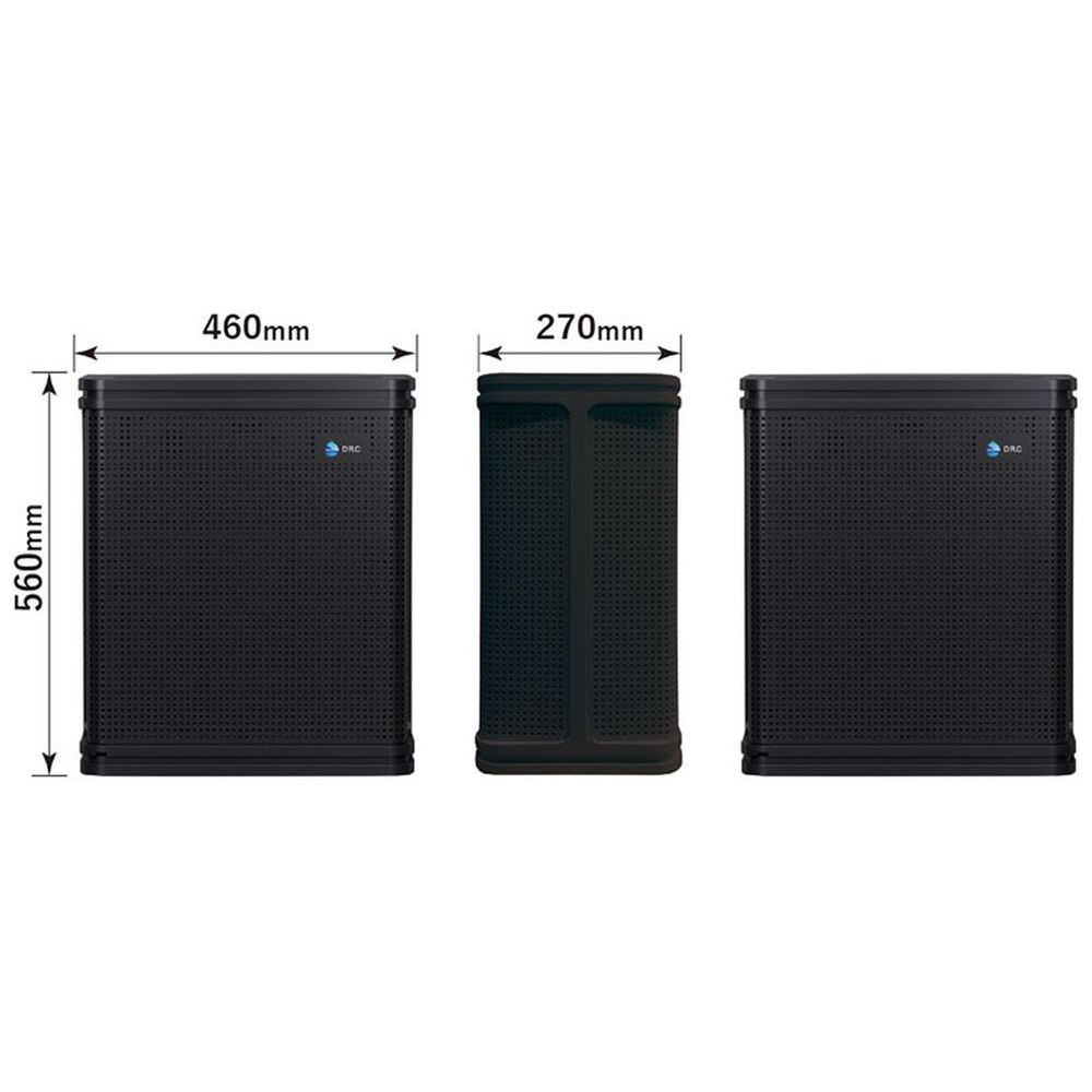 空気清浄機 ハイドロ銀チタンセブンガード 2Xプロ L 黒 AIR-L-BK