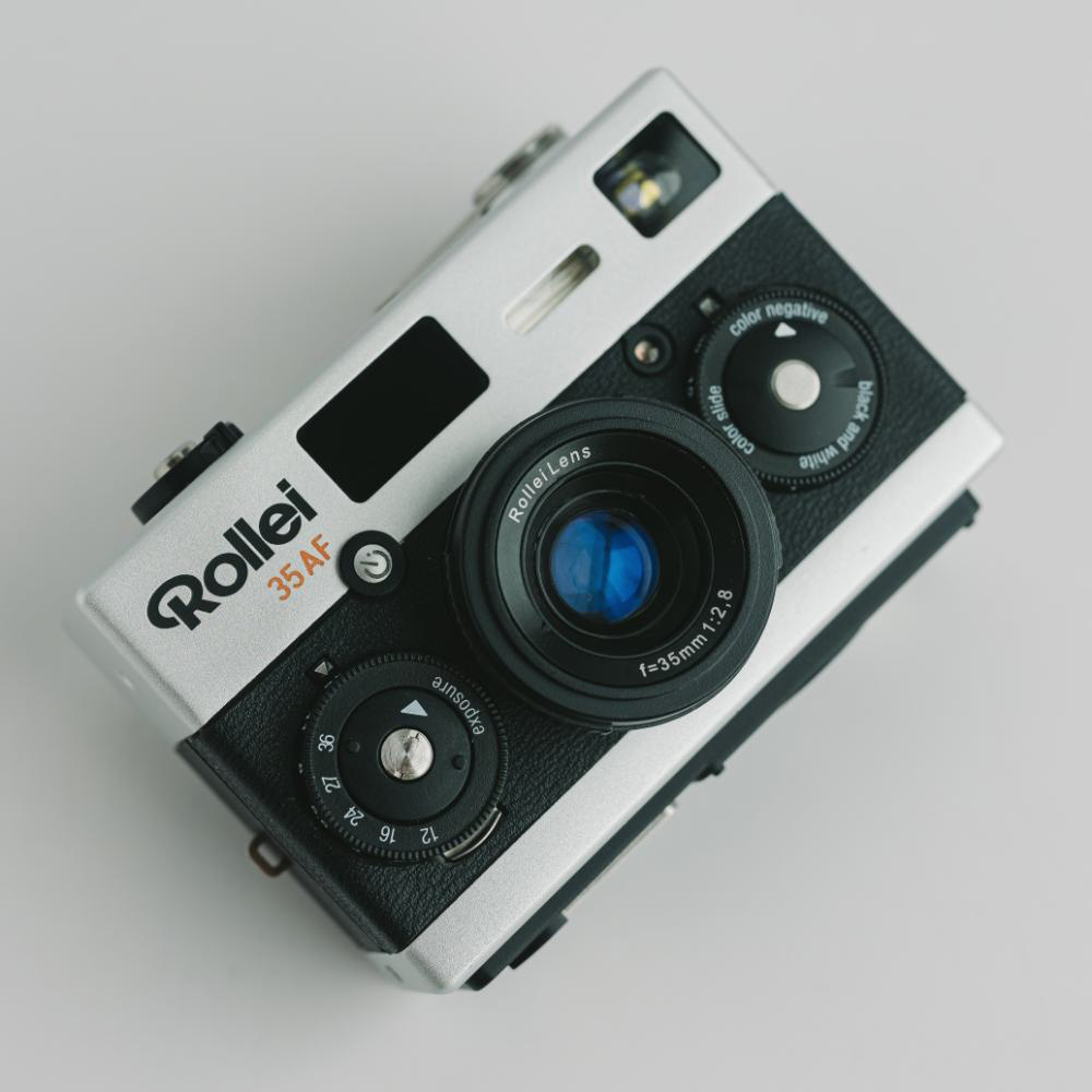 新作 フィルムカメラ ローライ35AF クローム Rollei 35AF Chrome フィルムカメラ