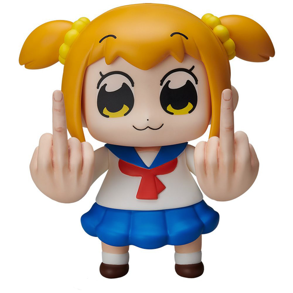 買取】ソフトビニール塗装済み完成品 ポプテピピック ポプ子 ソフビ
