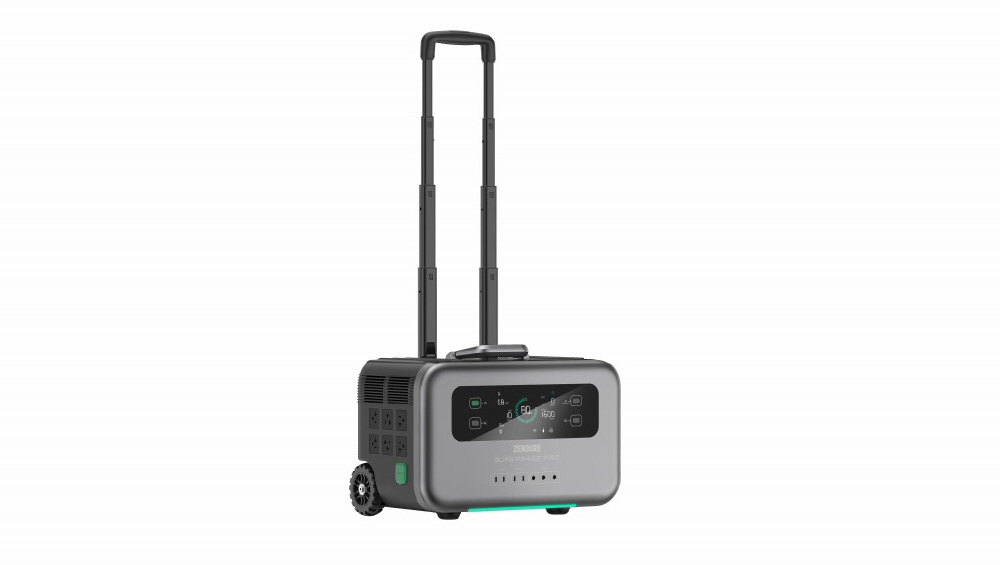 ポータブル電源 SuperBase Pro 2000<4G回線搭載>+ 防塵ケース<バンドル