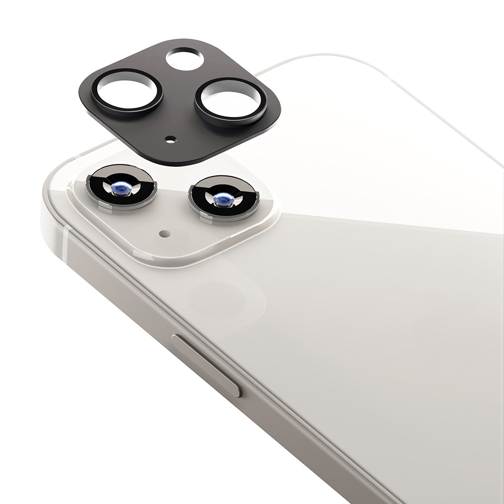 iPhone 13 対応 6.1inch 2眼 カメラレンズプロテクター ブラック Premium Style  PG-21KCLG02BK｜の通販はソフマップ[sofmap]