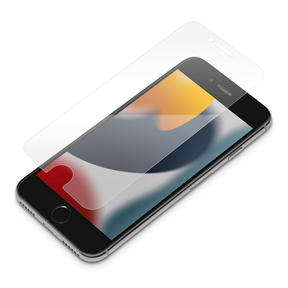 iPhoneSE（第3・2世代）／8／7／6s／6　液晶保護ガラス　ブルーライト低減/光沢 Premium Style ブルーライト低減/光沢  PG-22MGL08BL