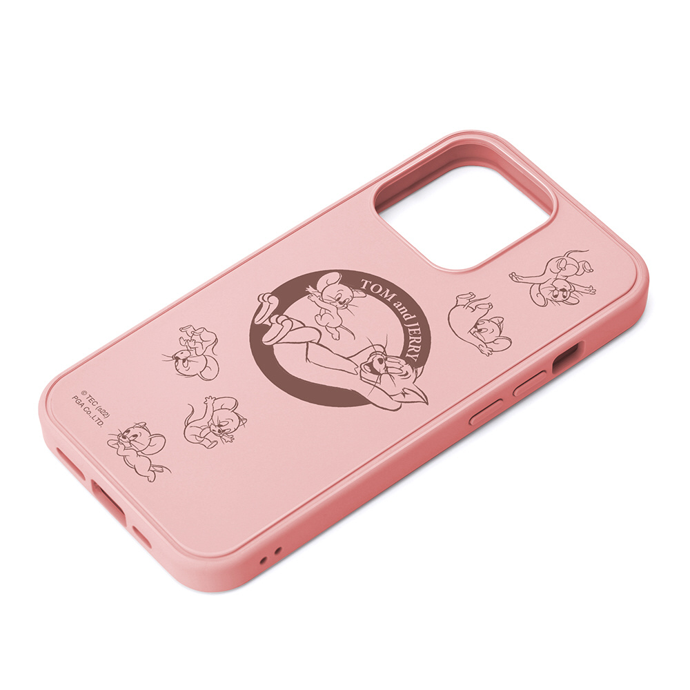 iPhone 13 Pro用 MagSafe対応 抗菌ハイブリッドケース トムとジェリー/ピンク Premium Style トムとジェリー/ピンク  PG-WMGPT21N02TAJ｜の通販はソフマップ[sofmap]