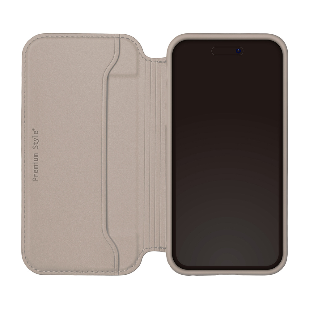 iPhone 16 Pro用 ガラスフリップケース Premium Style くまのプーさん