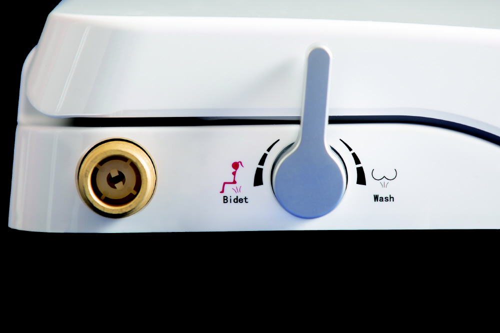 洗浄便座 シャワートイレ 簡単着脱 電源不要 非電源式 水圧式  杉半 kirei (SG-001 - 2