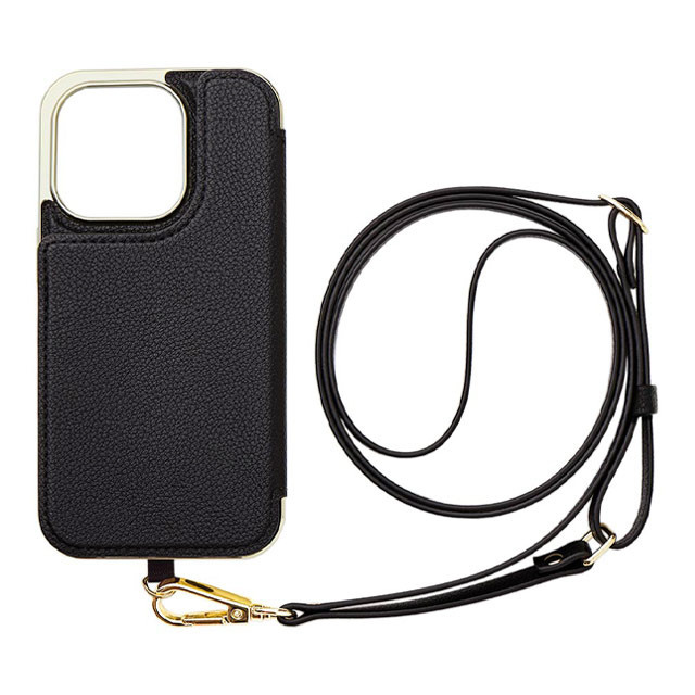 iPhone 14 Pro 6.1インチ Cross Body Case Duo black ML-CSIP22MP