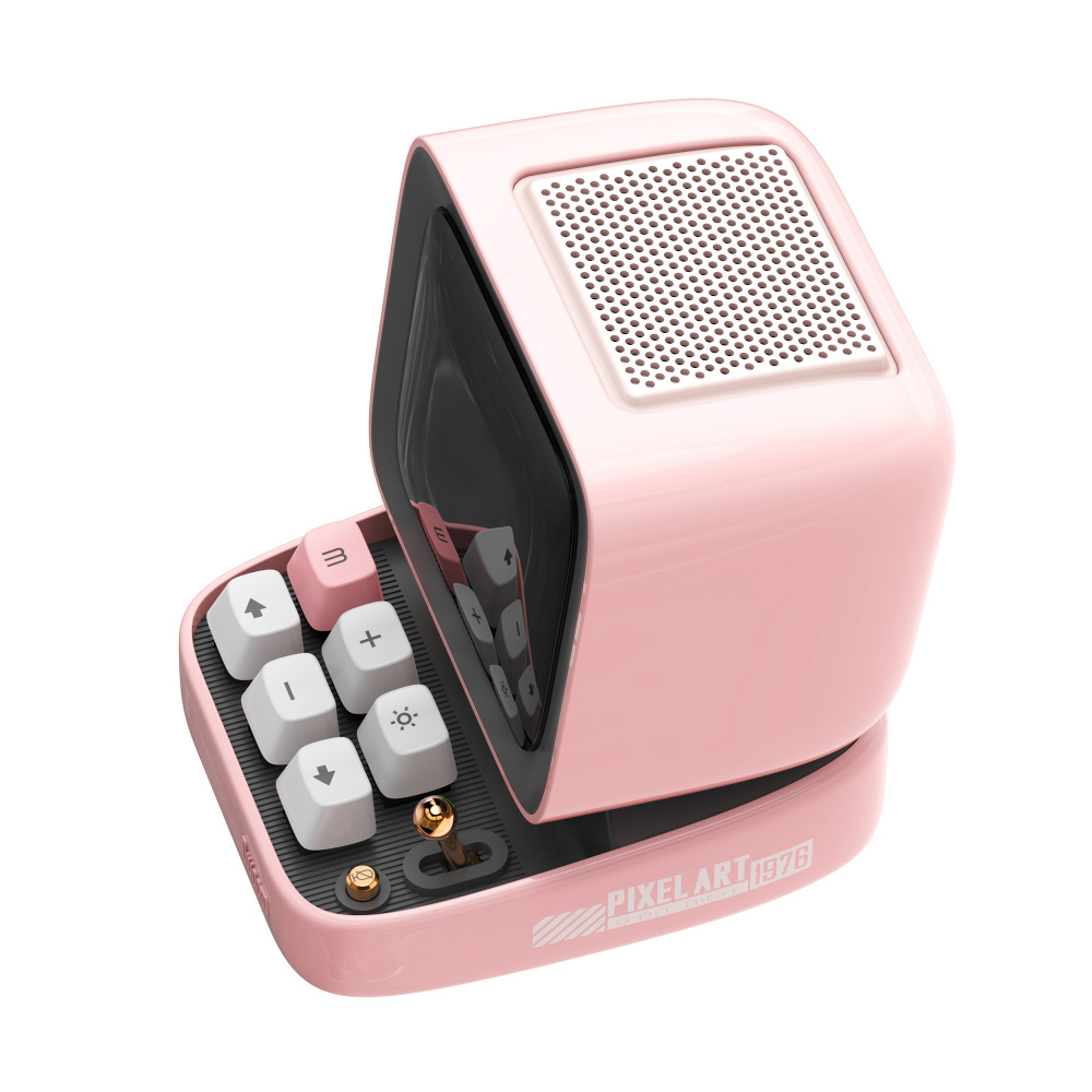 ブルートゥーススピーカー Ditoo Pro Pink 90100058207 ［Bluetooth
