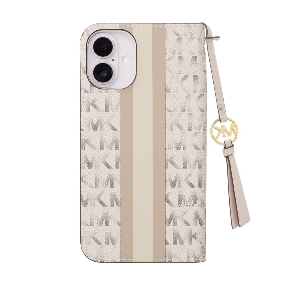 iPhone16Plus マイケルコース ブックタイプケース/ベージュ iPhone16Plus マイケルコース ブックタイプケース/ベージュ iPhone 16