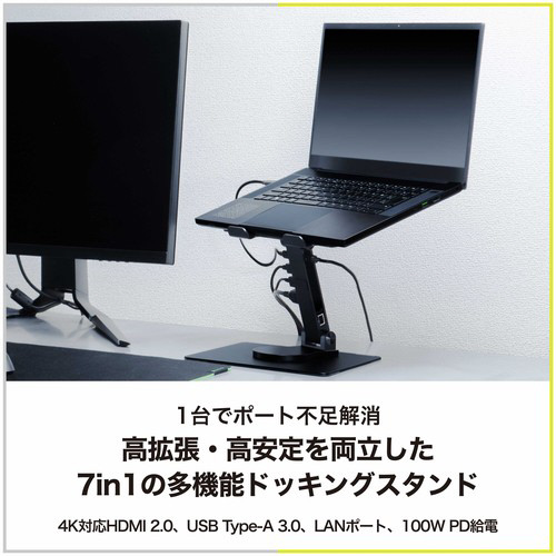USB-C オス→メス カードスロットx2 / HDMI / LAN / USB-Ax2 / USB-C